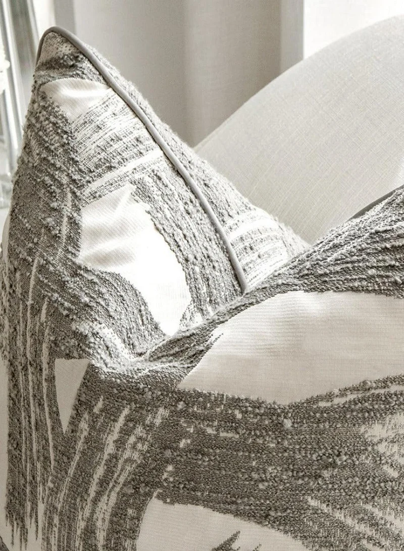 KNOT HOME Cushion Tanya Laurent (with filler) Pillow Knot Home Cover Set for Modern Sofa Contemporary Living Room Bedroom and Office Soft Washable