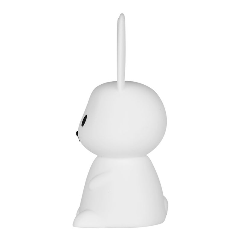 Cute Bunny Night Light, Colorful Night Light, Cute Rabbit Shaped Night Light with Touch Sensor LED, Soft Silicone Light, a great gift for birthday and festival for girls, baby, kids - Image 3