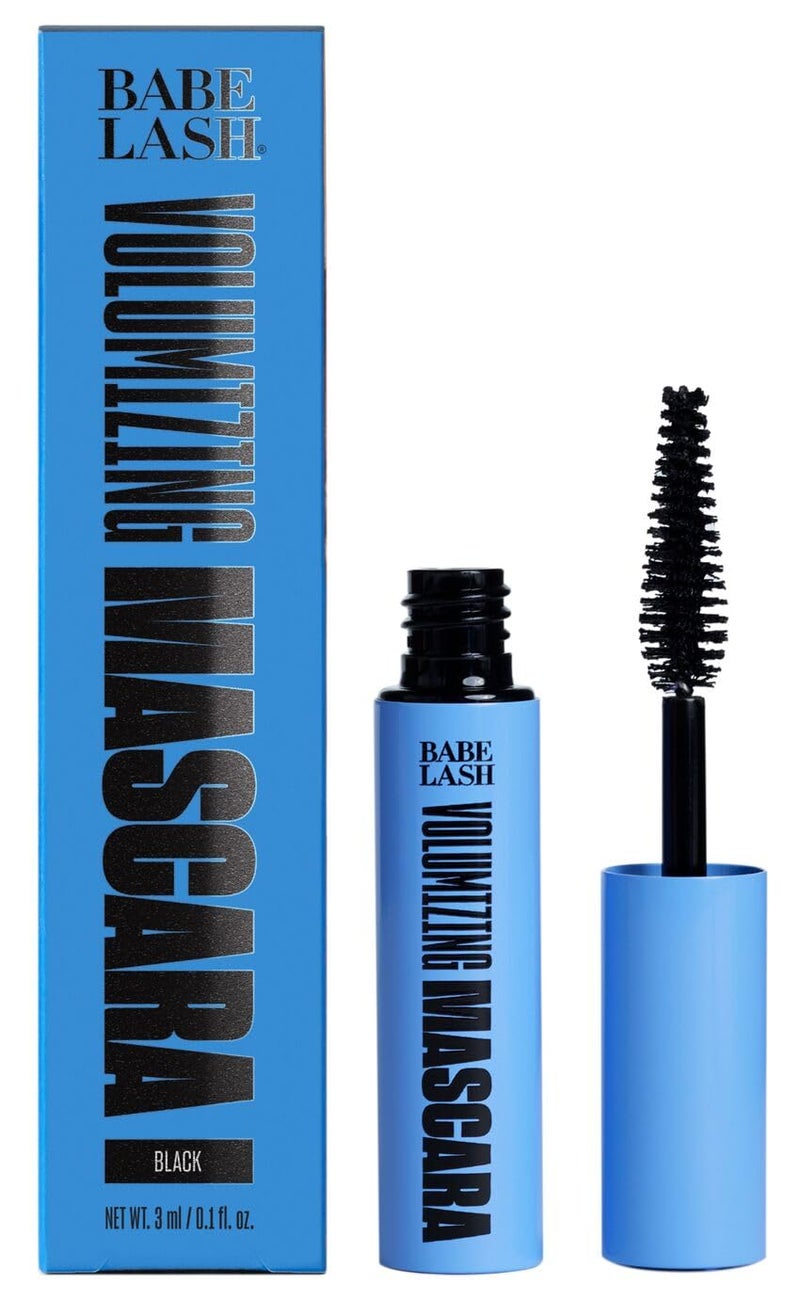 Babe Original Volumizing Lash Mascara - Smudge Proof, Long Lasting & No Clump Formula, Buildable Volume, Water Resistant, Black Mini - Image 1