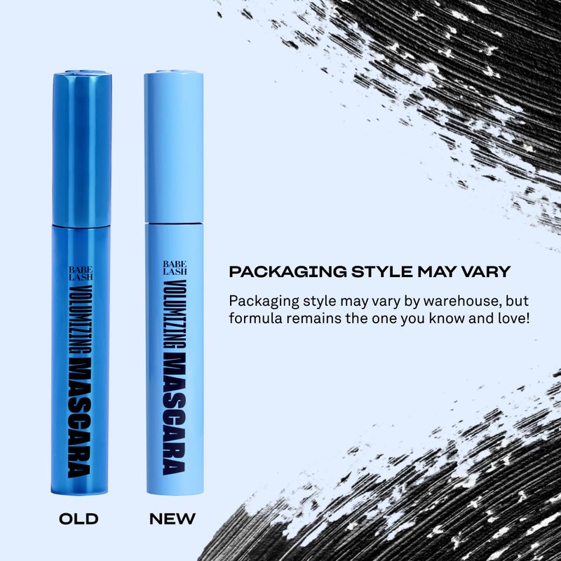 Babe Original Volumizing Lash Mascara - Smudge Proof, Long Lasting & No Clump Formula, Buildable Volume, Water Resistant, Black Mini - Image 3