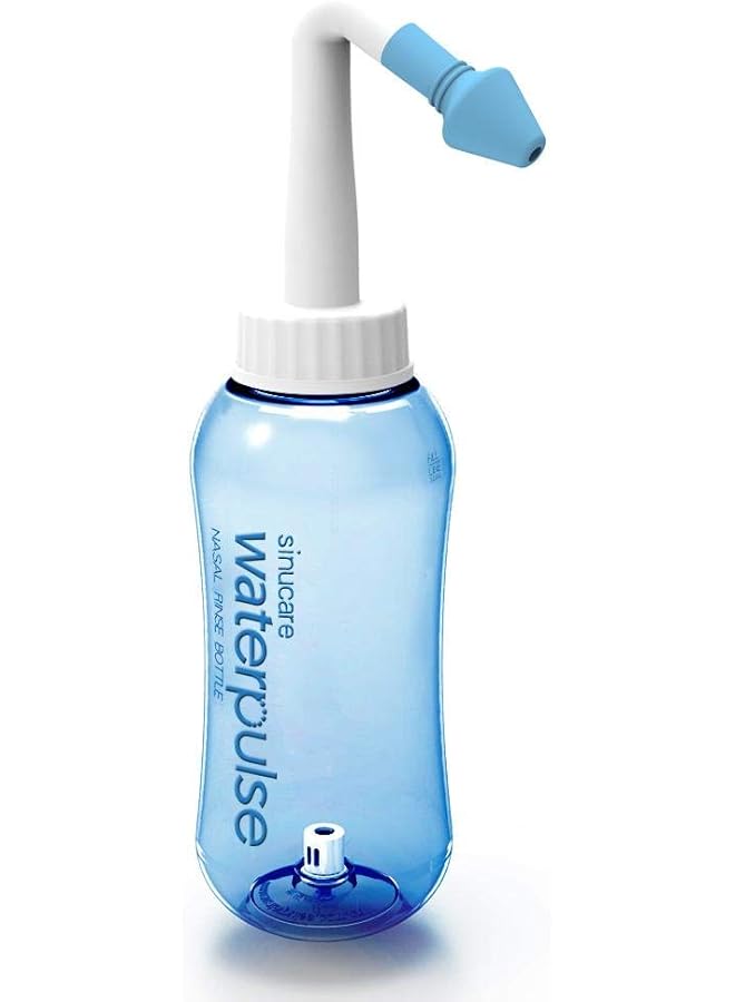 waterpulse Children And Adult Neti Pot Nose Wash System Standard Nose Nasal Wash Yoga Detox Sinus Allergies Relief Rinse Bottle 300Ml - Image 1