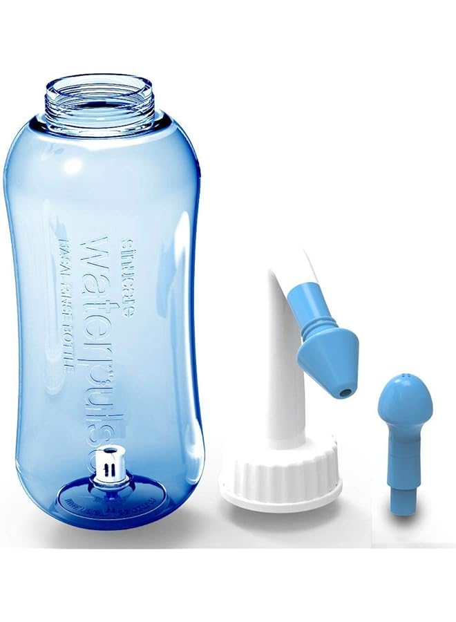 waterpulse Children And Adult Neti Pot Nose Wash System Standard Nose Nasal Wash Yoga Detox Sinus Allergies Relief Rinse Bottle 300Ml - Image 2