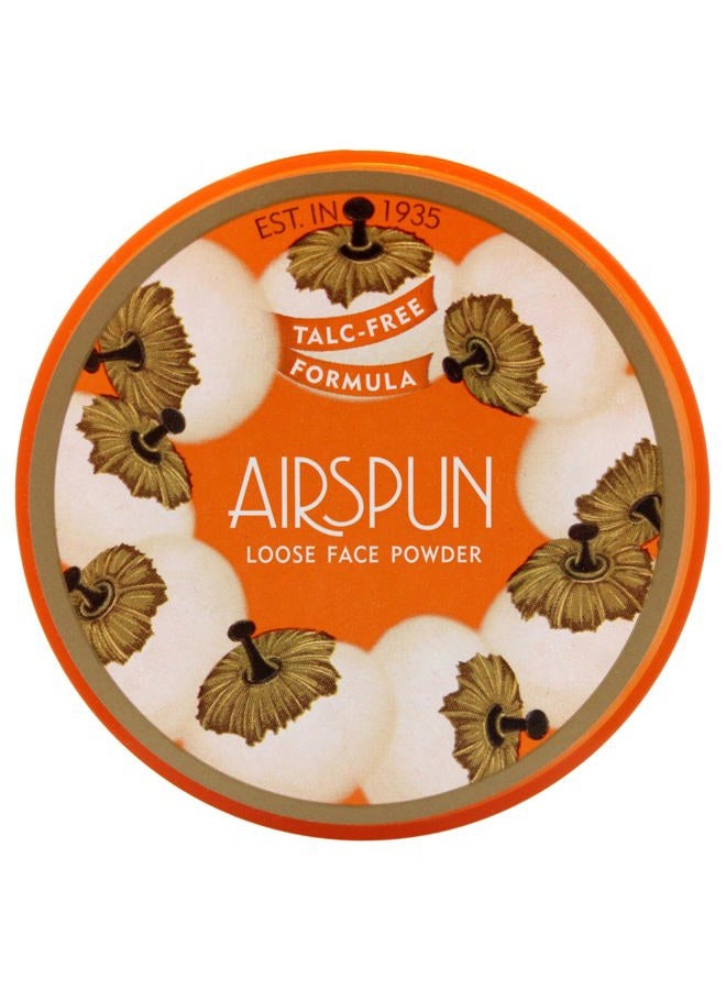 Airspun بودرة الوجه كوتي إيرسبون، تغطية شفافة إضافية، 2.3 أونصة، عبوة من 1 - Image 1