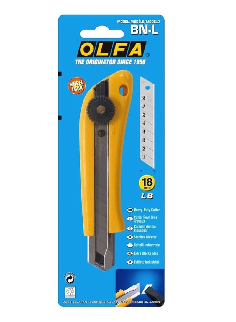 OLFA BN-L Heavy Duty Utility Cutter With Rotary Lock - Image 1