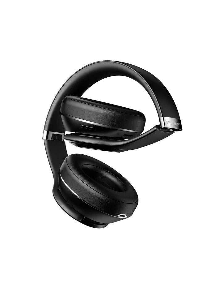 GREENMNKY Ears Wireless Twist Out Headphone Black - Image 2