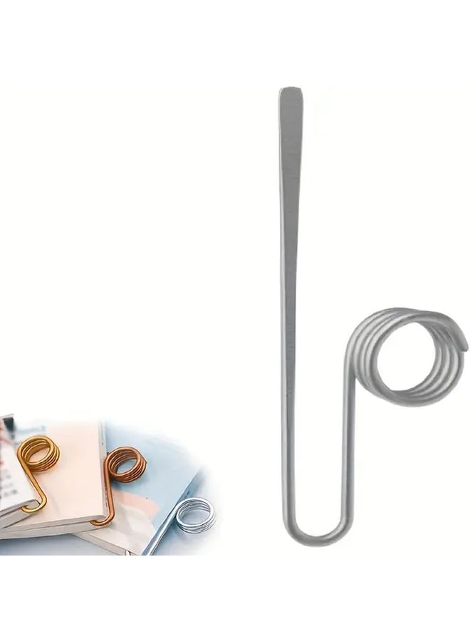 Rosegolden Copper Book Holder Ring Page Holder Lightweight Opener Tool - Image 4