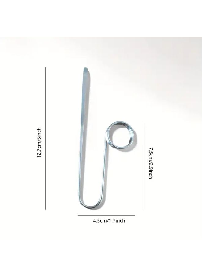 Rosegolden Copper Book Holder Ring Page Holder Lightweight Opener Tool - Image 3