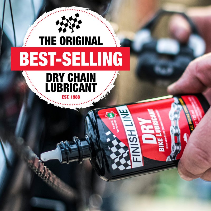 Finish Line Dry Bike Lubricant with Teflon Squeeze Bottle, 1 qt - Image 2