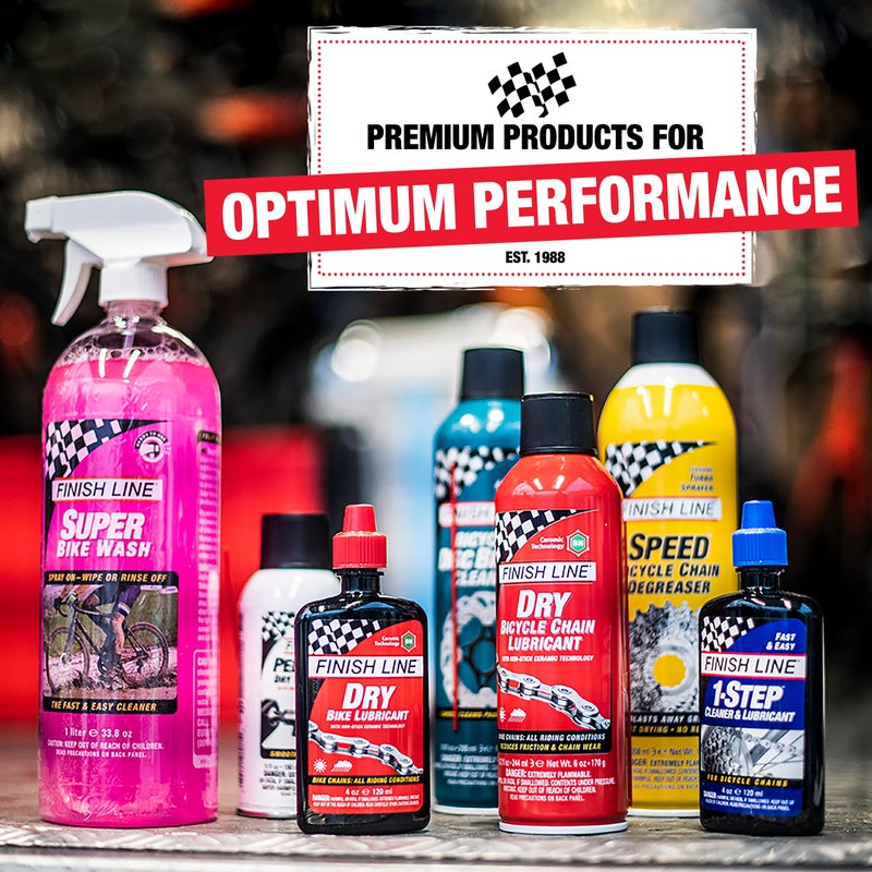 Finish Line Dry Bike Lubricant with Teflon Squeeze Bottle, 1 qt - Image 5