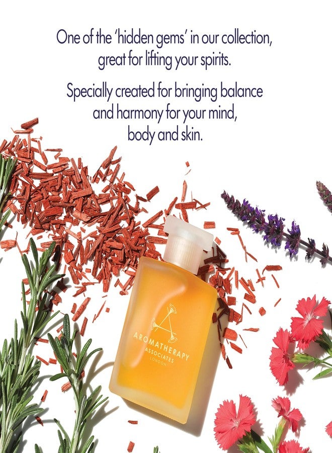 Aromatherapy Associates Inner Strength Bath and Shower Oil, Natural Body Oil to Uplift Mind, Body and Spirit, Made with 3 Essential Oils (1.86 oz) - Image 2