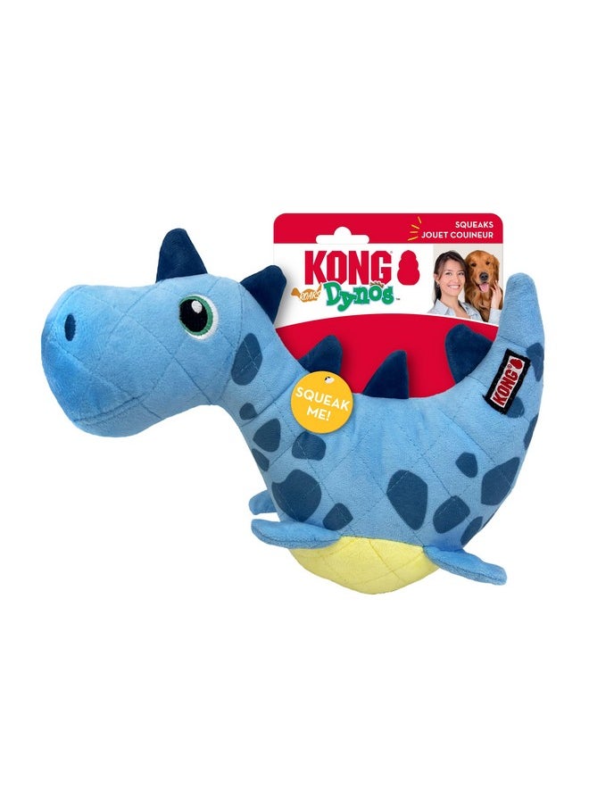 كونج لعبة إحضار الكلاب KONG Dynos Roars للكلاب من سلالات الكلاب المتوسطة والكبيرة الحجم (أزرق)  - Image 3