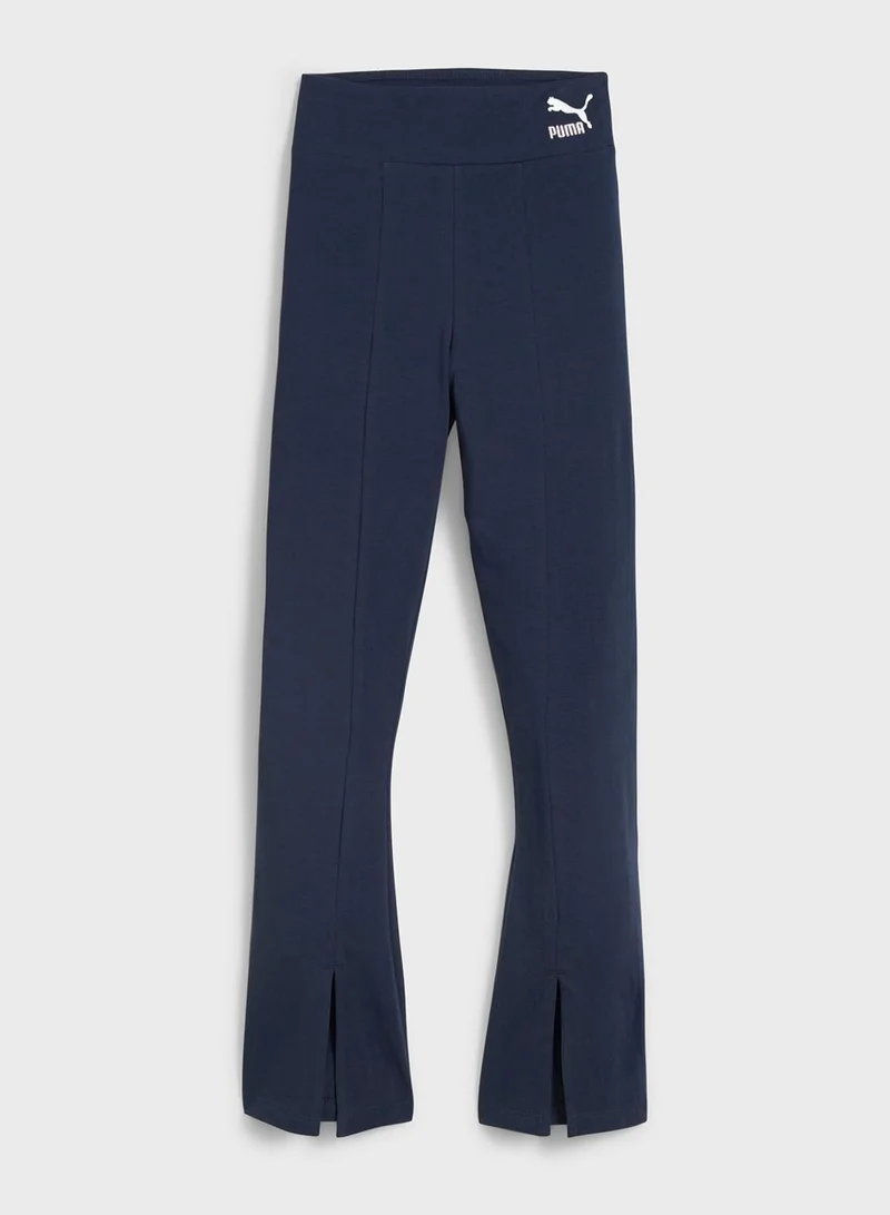 PUMA Kids Classics Match Point Flared Leggings