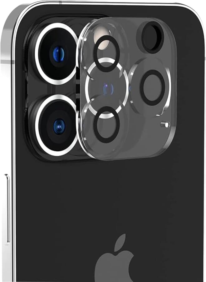 Araree AR30-01405A iPhone 13 PRO,PRO MAX C-SUB Full Cover Camera Lens Tempered Glass Clear