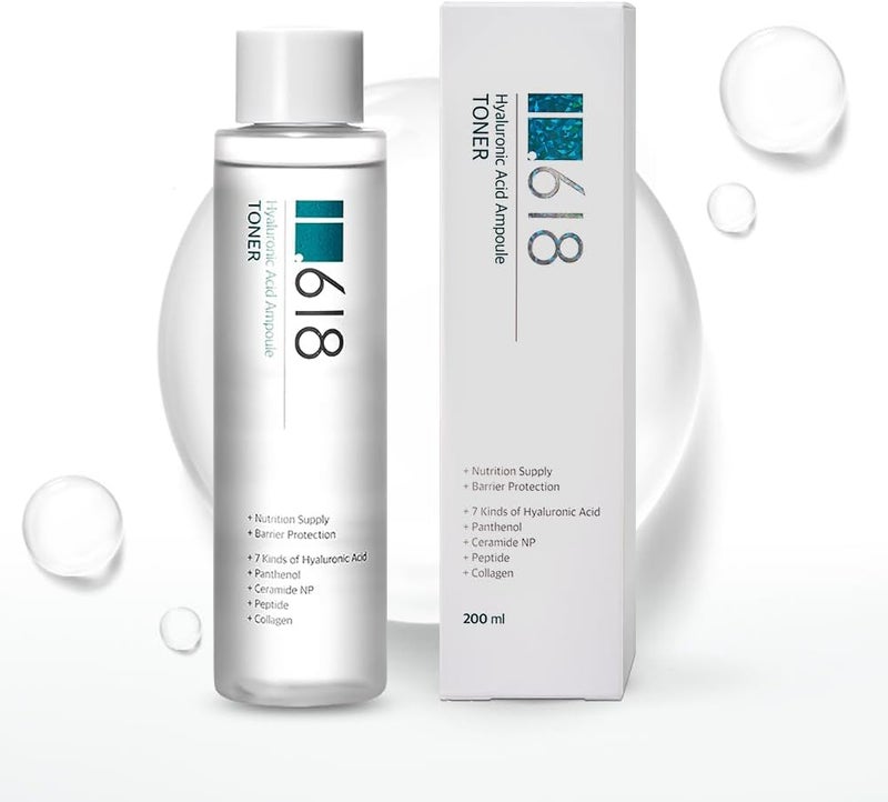 Hyaluronic Acid Toner  7Layer Hydration for Radiant Balanced Skin  All Skin Types  Korean KBeauty 67 Fl Oz