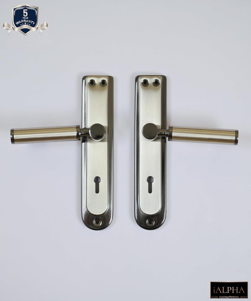 iALPHA Savio with 5 Years Warranty Premium Mortise Door Lock SetHighSecuring Door Lock BedroomMain Door LockHandle Set6Lever Lock Mechanism with Brass and Zinc Lock Body Cylinder with 3 Keys - Image 2