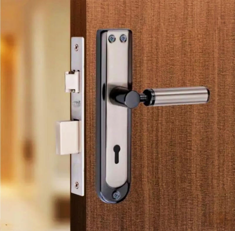iALPHA Savio with 5 Years Warranty Premium Mortise Door Lock SetHighSecuring Door Lock BedroomMain Door LockHandle Set6Lever Lock Mechanism with Brass and Zinc Lock Body Cylinder with 3 Keys - Image 1