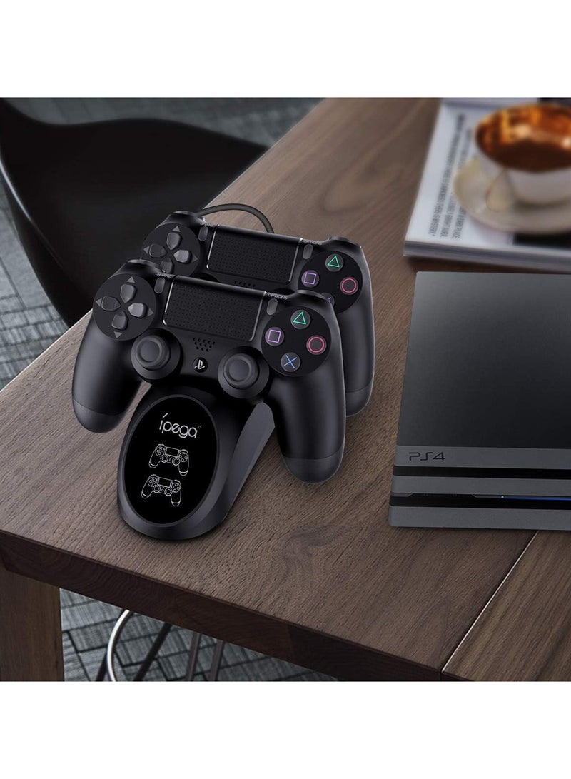 Ipega Dual Charging Base Charger Dock Stand Station For  Playstation 4 PS4 Game Controller Gamepad - Image 4