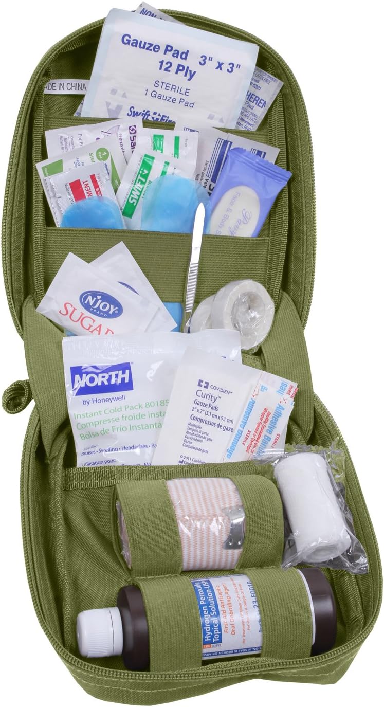Rothco Molle Tactical First Aid Kit Olive Drab - Image 2