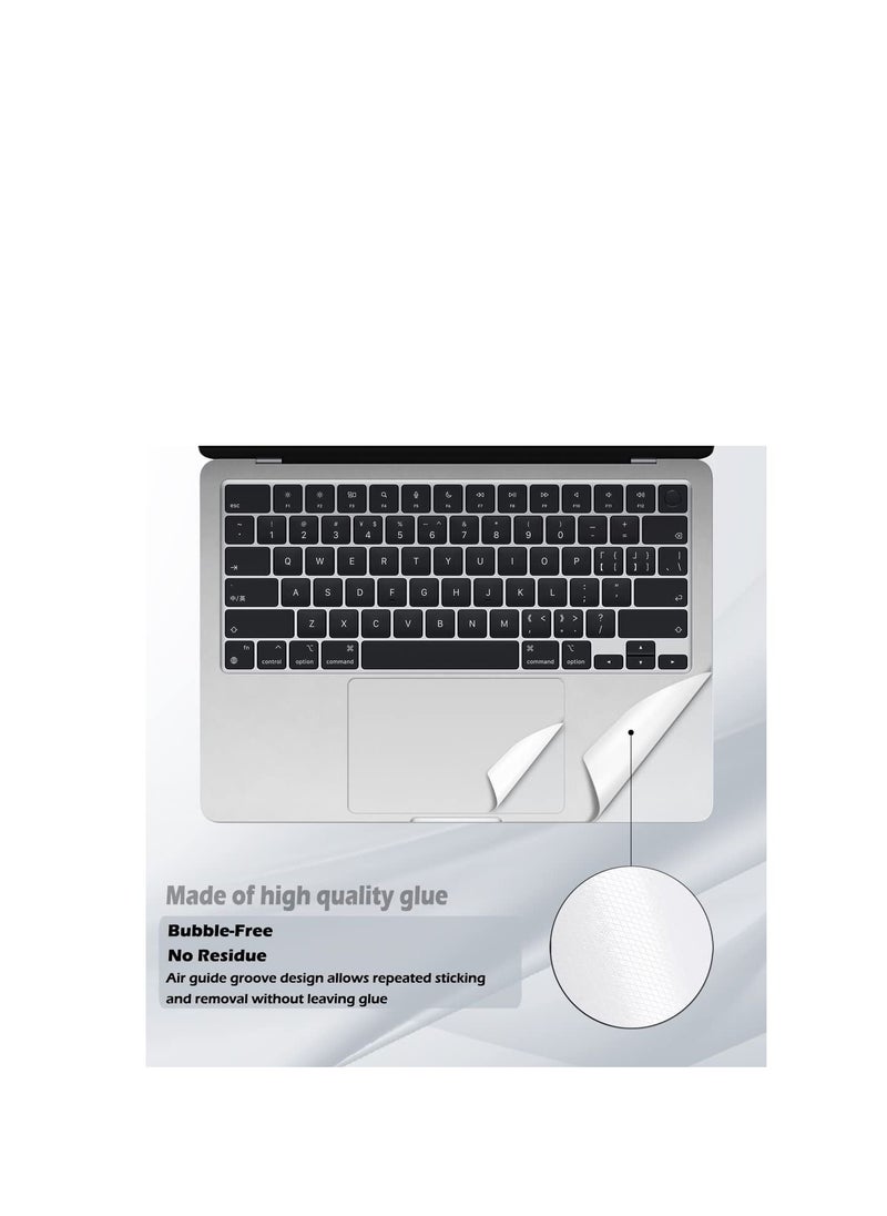 Generic - Palm Rest Protector Trackpad Skin for MacBook Pro 13 Inch 2020 Model A2338(M1) A2289 A2251--Silver - Image 1