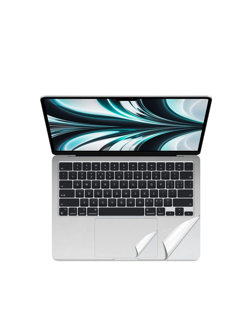 Generic - Palm Rest Protector Trackpad Skin for MacBook Pro 13 Inch 2020 Model A2338(M1) A2289 A2251--Silver - Image 1