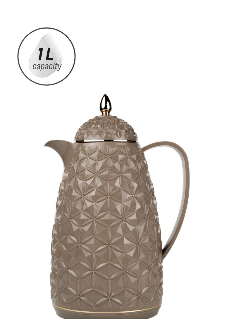 LALE Lale Turkish Tea and Coffee Flask 1L SATRUN Color