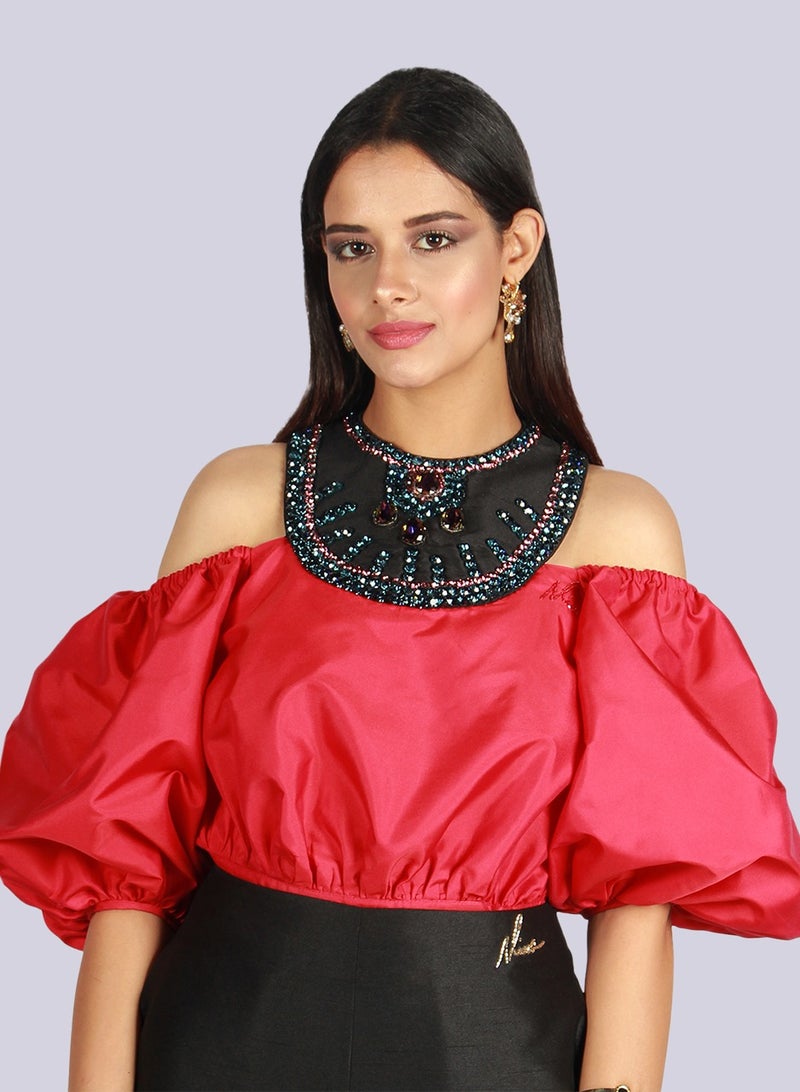 NIVA FASHION HOUSE Queen - Off Shoulder Blouse  - Image 5