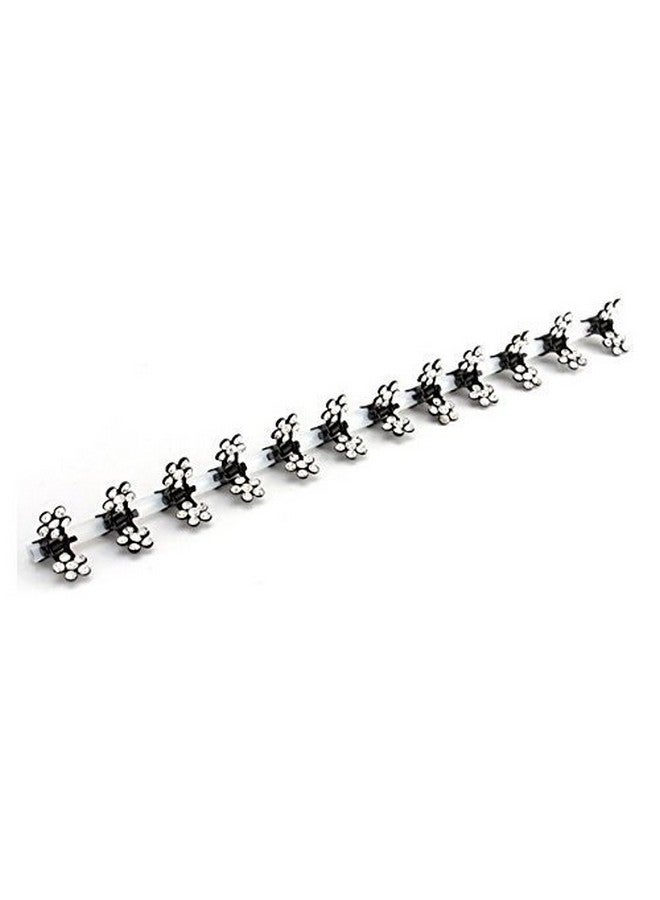 BIG BOX SILVER Hair Claw Clips, 12pcs Mini Hair Clips Mix Colored Flower Hair Accessories for Women - Image 1