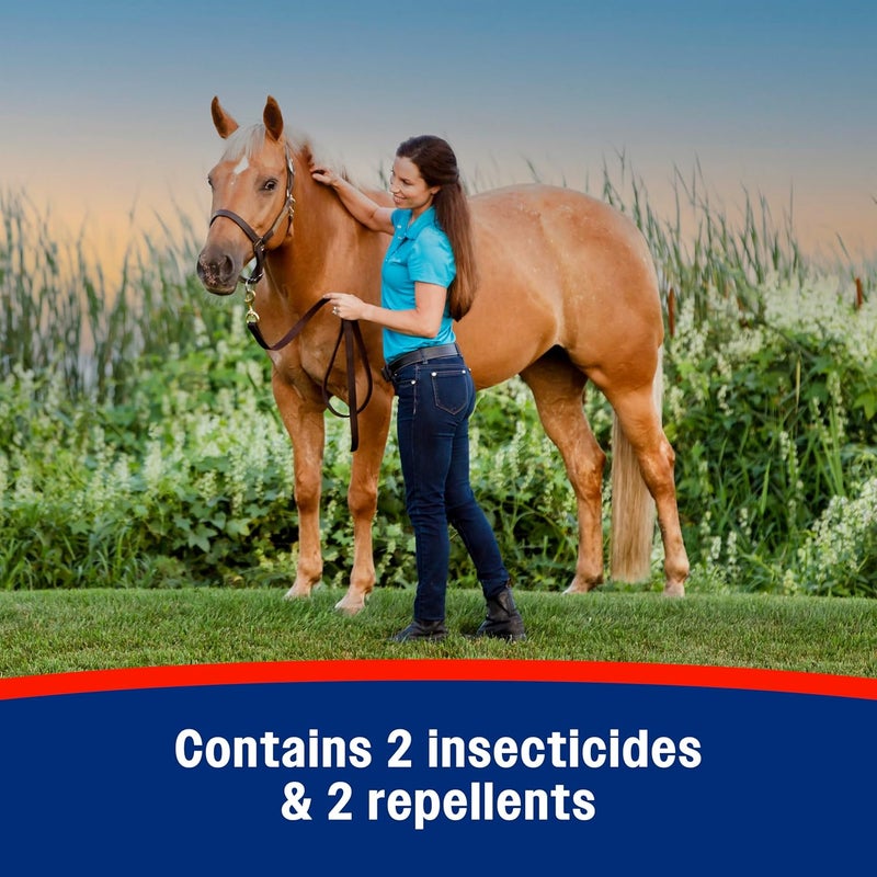 Farnam Mosquito Halt Repellent Spray for Horses, Quick Knockdown Against Mosquitoes, Flies and More, 32 fl oz - Image 5