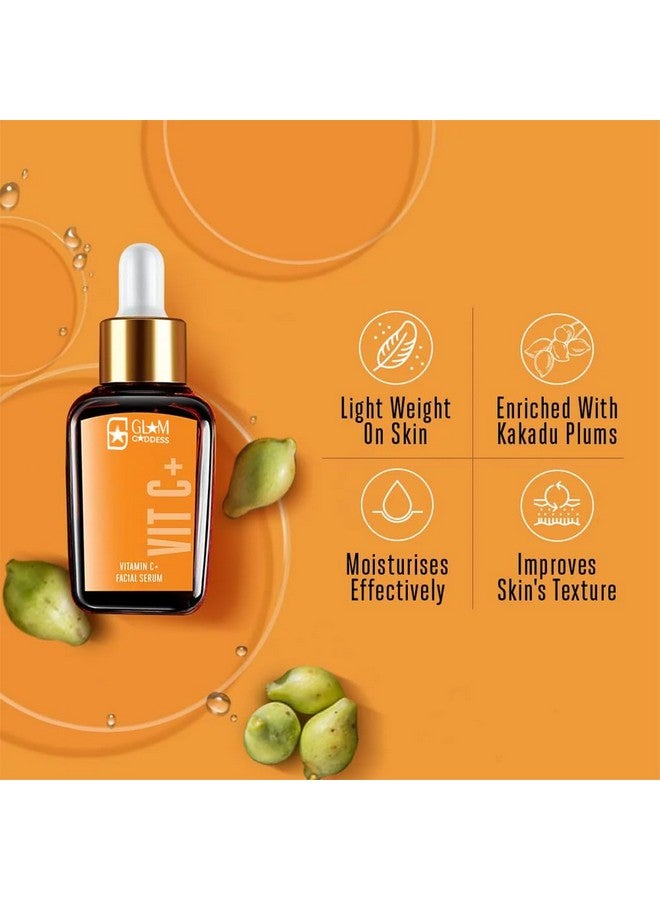 أدبيني فيتامين سي + سيروم للوجه 30 مل مع حمض الهيالورونيك | مضادات الأكسدة - تفتيح البشرة | تركيبة مضادة للشيخوخة ومرطبة لبشرة مشرقة | مناسب لجميع أنواع البشرة - Image 3