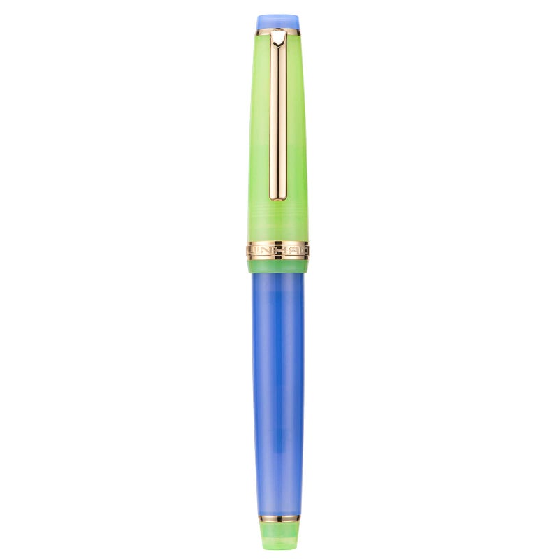 Lanxivi 3 Jinhao 82 Fountain Pen Transparent Mixed Morandi Color Acrylic Medium Point Gold Trim with Converter Set - Image 3