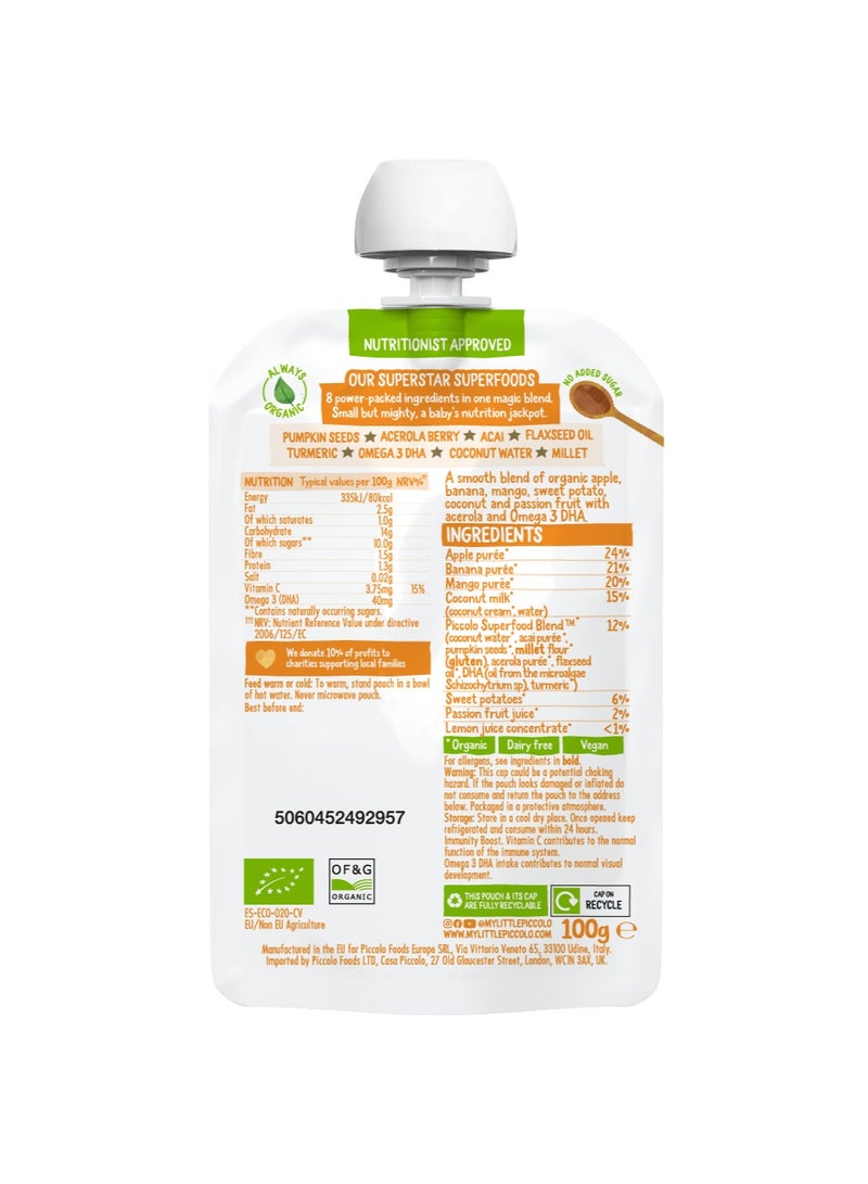 Piccolo Superboost Banana Mango Coconut And Passionfruit - Image 2