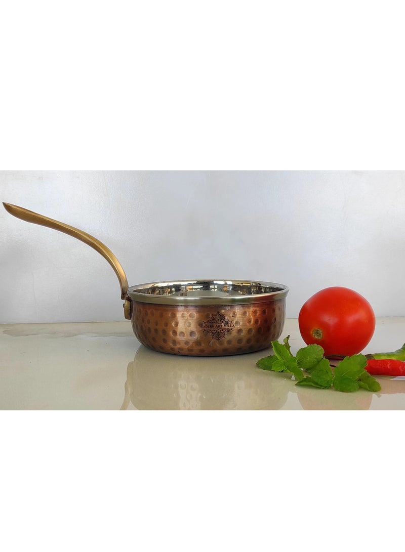 Bin Shihon 6pc hammered copper serving pot cassrole high quality Available in several sizes - Image 4