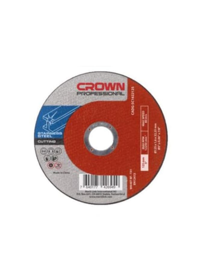 Crown 5 inch inox cutting stone