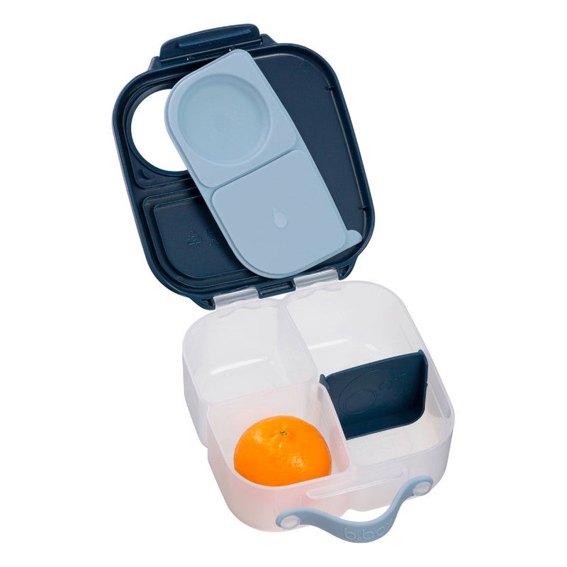 b.box Mini Lunchbox | Bento Box with 3 Compartments (2 Leakproof) | Ideal for Toddlers, Kids Lunch & Snacks | Fits Whole Piece of Fruit | BPA Free - Image 3