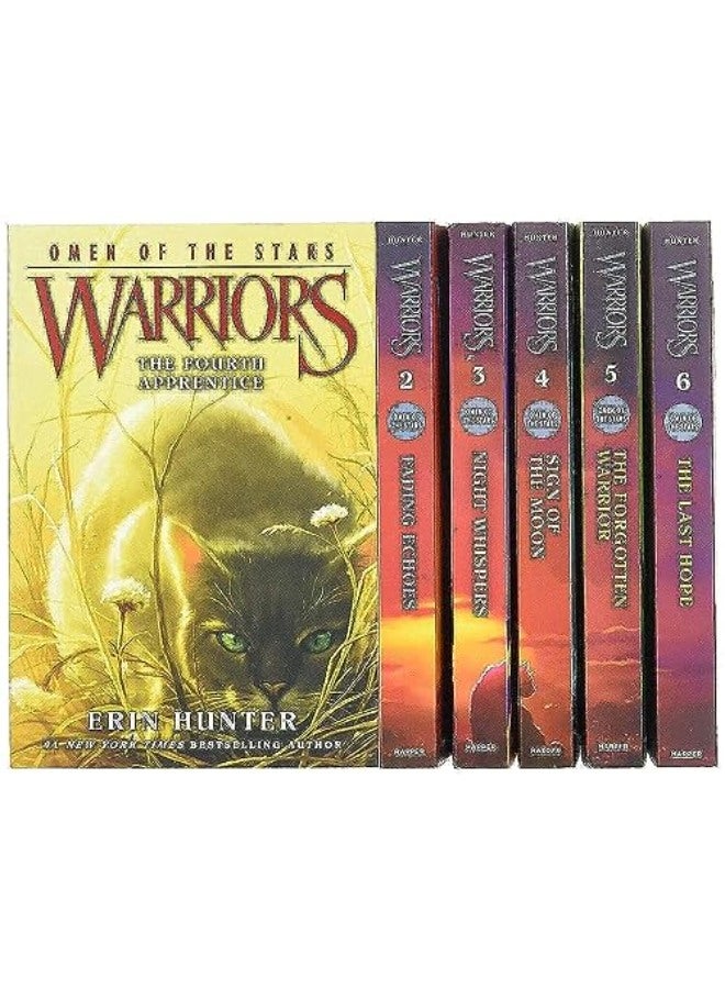 Warriors: Omen of the Stars Box Set: Volumes 1 to 6