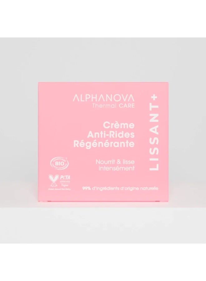 Alphanova Thermal Care Lissant + Crème Anti-Rides Régénérante Bio 50 ml - Image 4