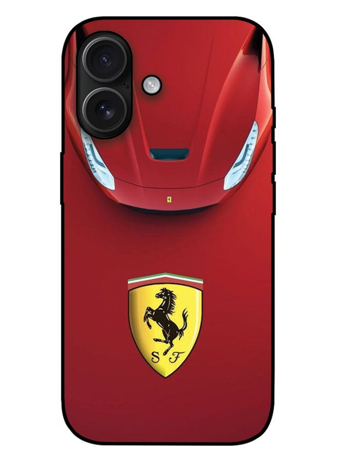 EYE CATCH Printed Protective Case Cover For Apple iPhone 17  -  Ferrari Speed Meter