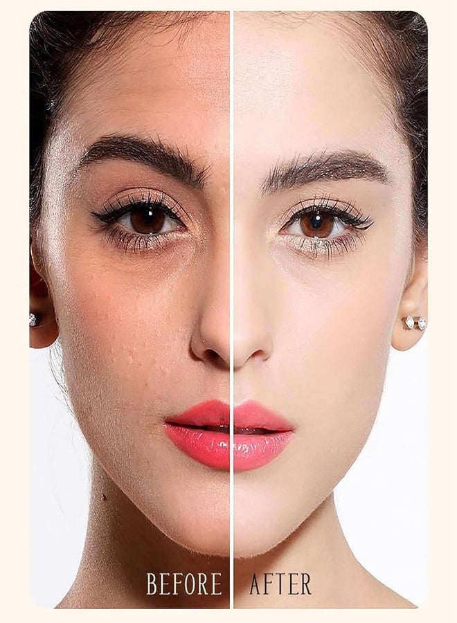 PREZONE 2 in 1 Korean Anti-Wrinkle Foudation Stick, Flawless Eraser Foundation stick with Brush, Double Head Face Make Up, Multi-Use Waterproof Traceless Long-Lasting Repair (Regular) - Image 5