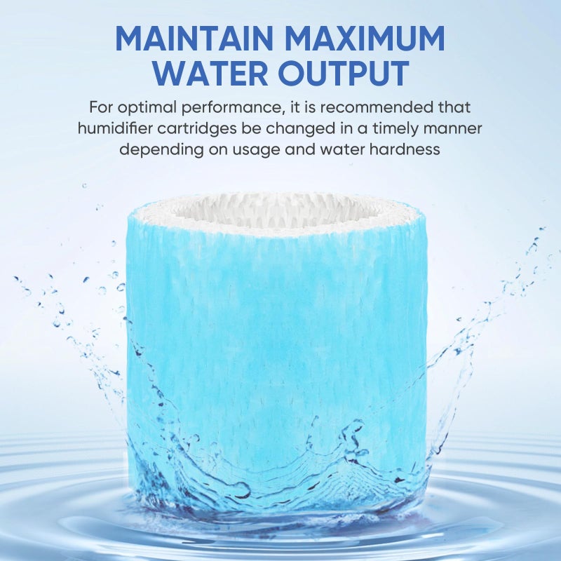 BIHARNT 6 Pack Humidifier Filters HAC-504 Replacement for Honeywell Humidifier Filter, Filter A Humidifier Filter Replacement for HCM300/350/600/700 Honeywell Humidifier, Blue - Image 3