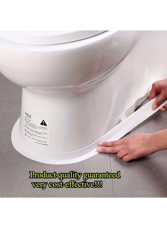 Marble Self Adhesive Toilet Base Seam Cover Sink Corner Decorative Tape 1 42inch Wide - Image 2