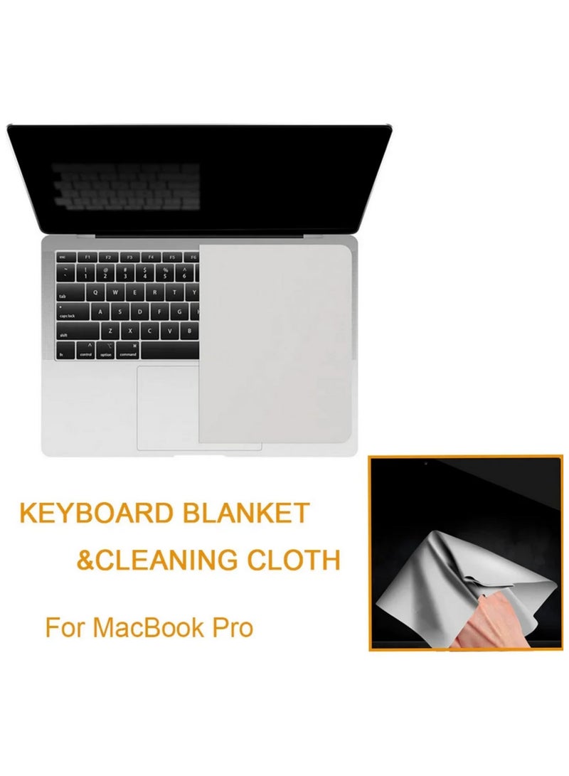 1PCS Microfiber Dustproof Cleaning Cloth & Keyboard Cover Laptop Screen Cleaner Kit for Keyboard & Screen Protection for MacBook Pro 13/14 inches  - Image 2