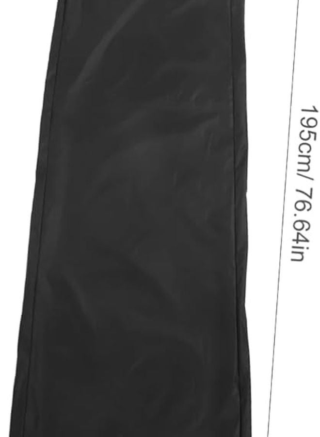 Heavy Duty Oxford Ladder Cover for Indoor Outdoor Use Black Dust Protector - Image 3