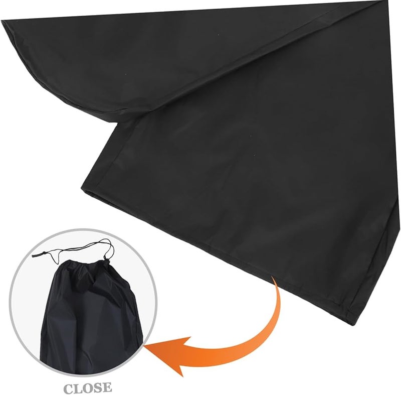 Heavy Duty Oxford Ladder Cover for Indoor Outdoor Use Black Dust Protector - Image 4