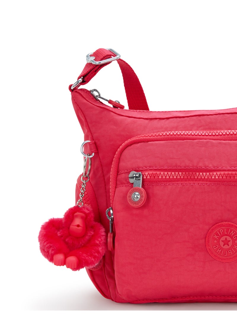 كيبلينغ حقيبة عابرة للجسم صغيرة غابي مع عدة حجرات - وردي ريزورت - Image 5