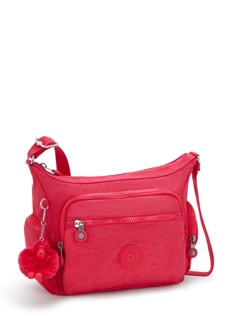 كيبلينغ حقيبة عابرة للجسم صغيرة غابي مع عدة حجرات - وردي ريزورت - Image 2