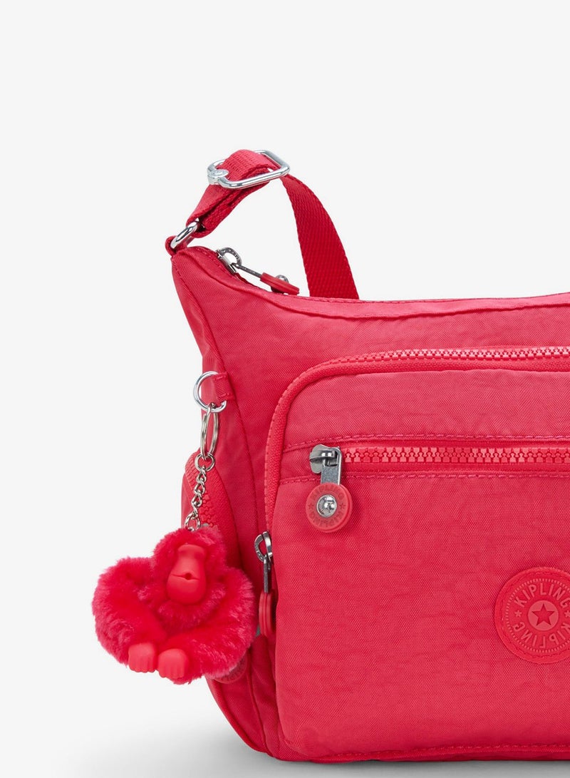 kipling Gabbie Small Crossbody Bag with multiple compartments Resort Pink - Image 5