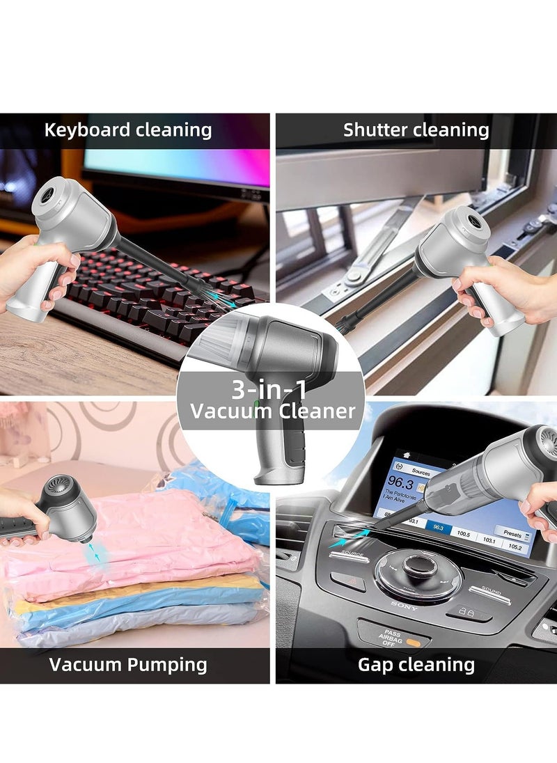 Generic - Wireless Handheld Rechargeable Portable Car Vacuum 19000PA High Power Cordless 2 Washable Filters And Strong Suction Brushless Motor For Office Home Cleaning - Image 1