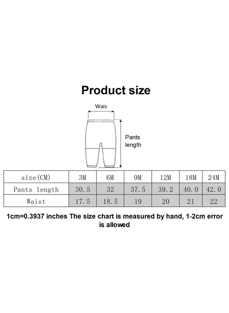 RedMapleTEK 3-Pack Of Elastic Breathable Cotton Trousers For Infants And Young Children - Image 2