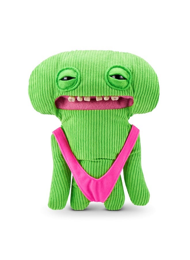 Fuggler فوجلر فايبز العطلة من زورو، وحش قبيح مضحك، لعبة محشوة، قابلة للجمع، (سمالي أو رايلي - أخضر) - Image 1