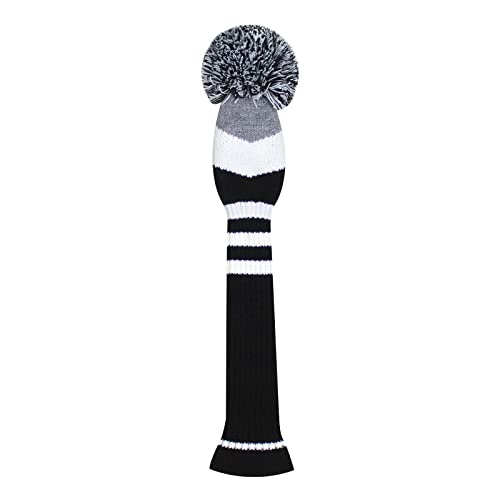 Scott Edward Knit Golf Club Cover for Woods and Driver Set of 5 Head Covers Protect Driver Wood(460cc) 1 Fairway Wood2 and Hybrid/UT2 with Rotating Club Number Tags - Image 4